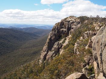 Panoramic view of landscape against sky