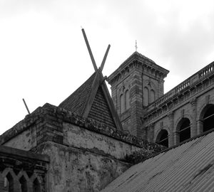 Low angle view of church