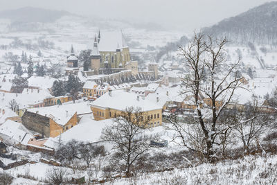 Biertan village from transylvania romania