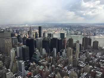 Aerial view of city