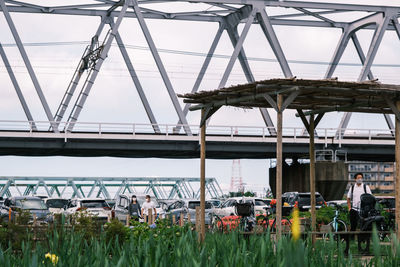 View of bridge against sky