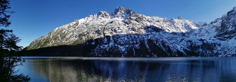 Winter in the mountains