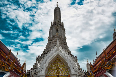 Low angle view of cathedral against sky