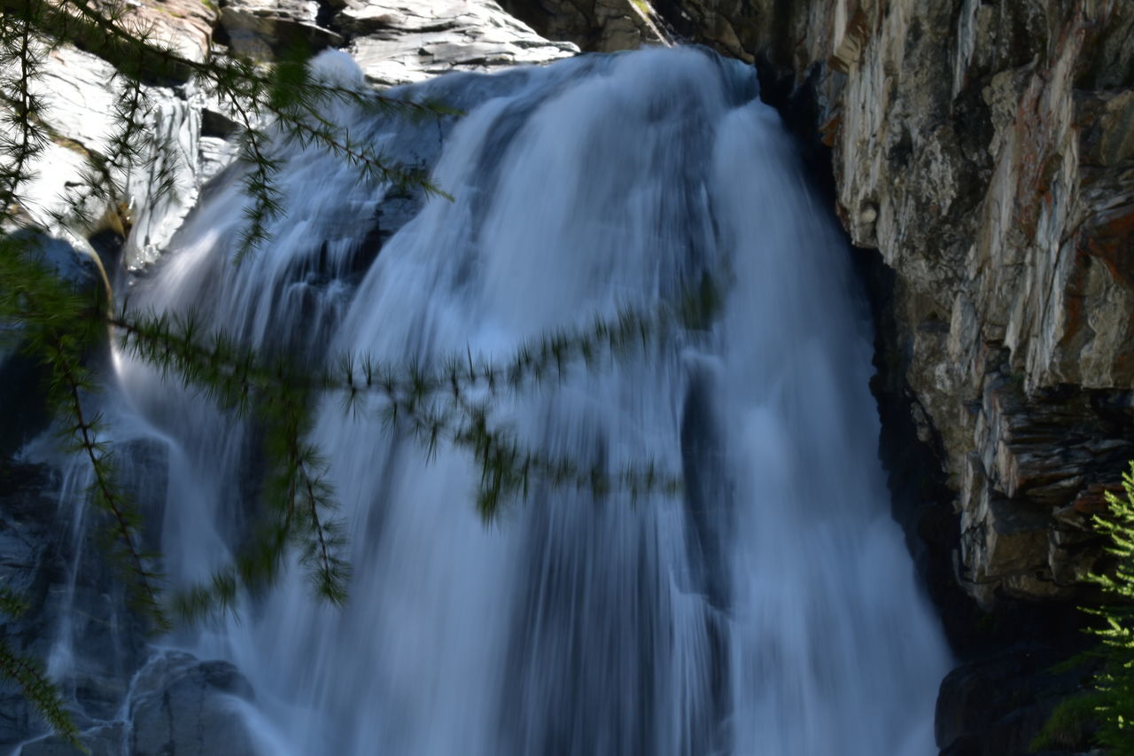 PANORAMIC VIEW OF WATERFALL