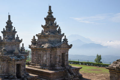 Stupas of a building