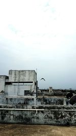 Low angle view of building against sky