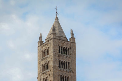 Bell tower top of san cerbone cathedral.