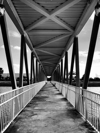 View of elevated walkway