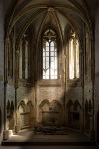 Interior of church