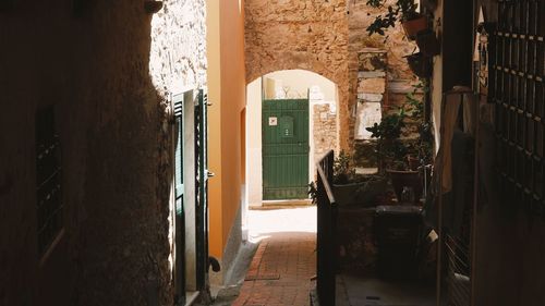 Street amidst buildings in city