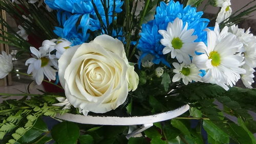 Close-up of rose bouquet