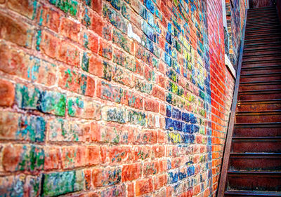 Full frame shot of brick wall