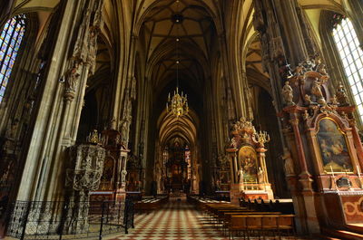 Interior of st stephen cathedral