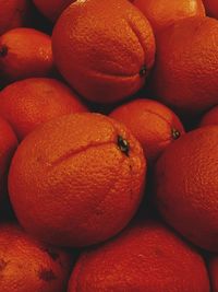 Full frame shot of oranges