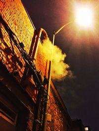 Low angle view of building against sky