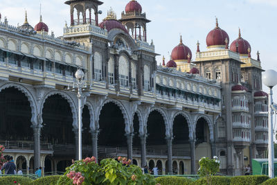 View of historic building against sky