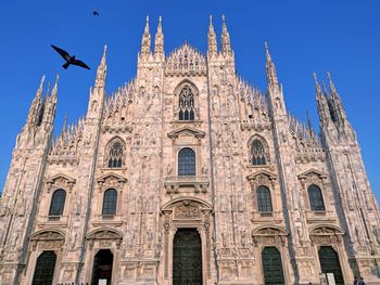 Low angle view of historical building against sky