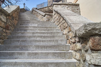 Low angle view of steps and staircases