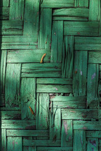 Close-up of wooden door