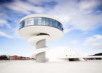 Low angle view of building against sky