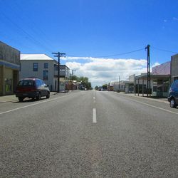 View of road against sky