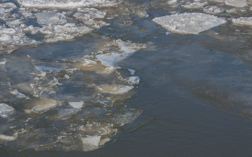 Aerial view of beach