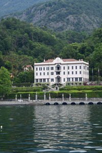 Buildings in city
villa carlotta, giardino botanico, museo interno e vista sul lago di como
