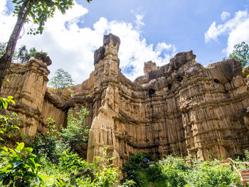 Low angle view of a temple