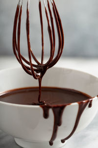 Close-up of ice cream