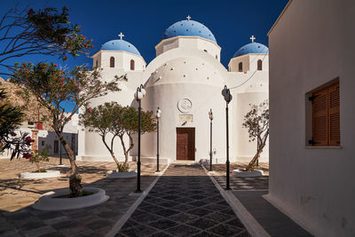 View of church