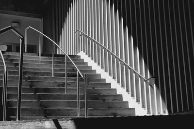 Staircase in building