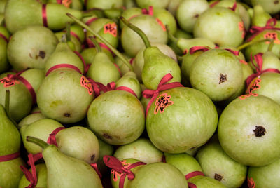 Full frame shot of fruits