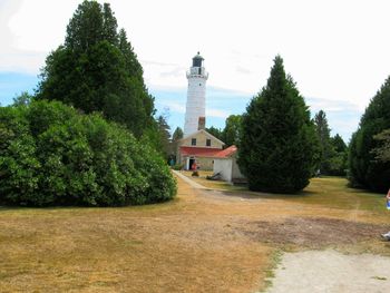 Lighthouse against sky