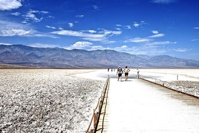 Scenic view of mountains