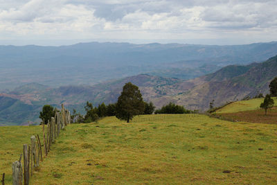 Scenic view of kerio valley in baringo county, kenya