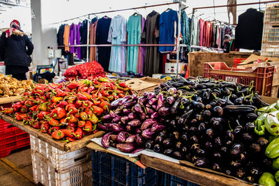 Close-up of vegetables for sale