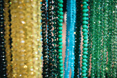 Full frame shot of multi colored decorations