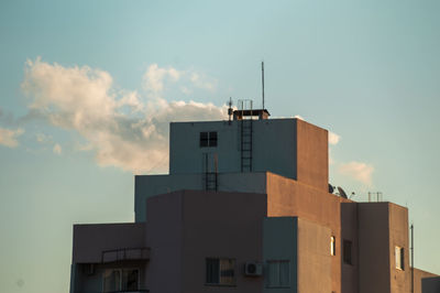 Low angle view of building against sky