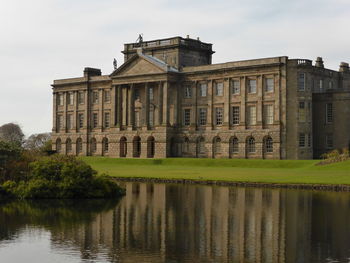 Buildings in distance with waterfront