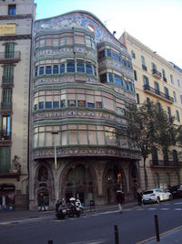 View of buildings in city