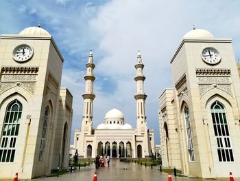 View of buildings in city