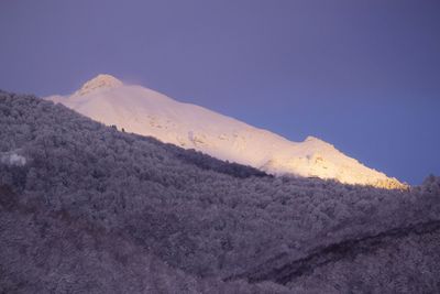 Scenic view of mountains