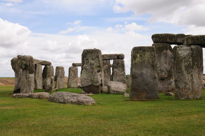 Stonehenge against sky