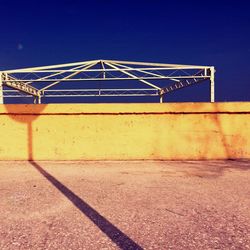 Built structure against blue sky