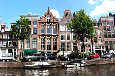 Buildings in water