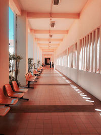 Corridor of building