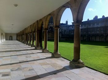 Corridor of building