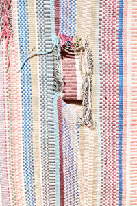 Close-up of multi colored rope