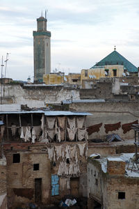 Dyeing in fes in morocco