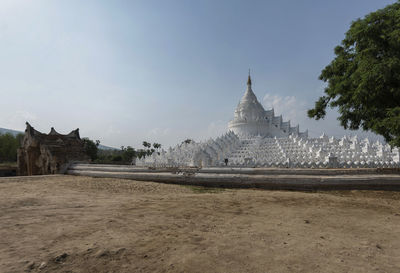 View of temple against sky